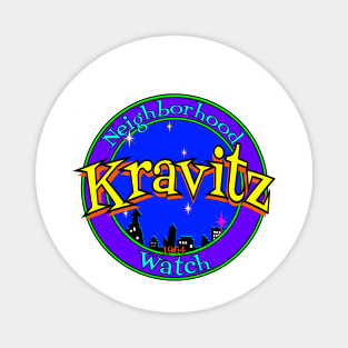 Kravitz Neighbourhood Watch Magnet